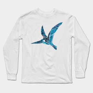 geometric pterodactyl Long Sleeve T-Shirt